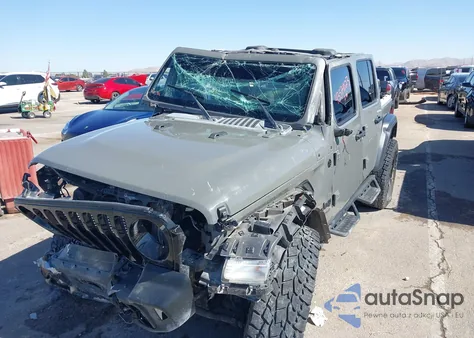 2020 Jeep Wrangler Unlimited Willys 4X4 z USA, uszkodzony, nr VIN 1C4HJXDG6LW201161